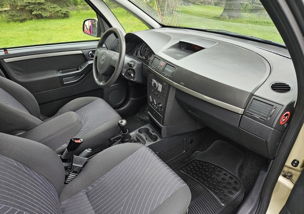 Opel Meriva cena 11900 przebieg: 161000, rok produkcji 2007 z Inowrocław małe 137